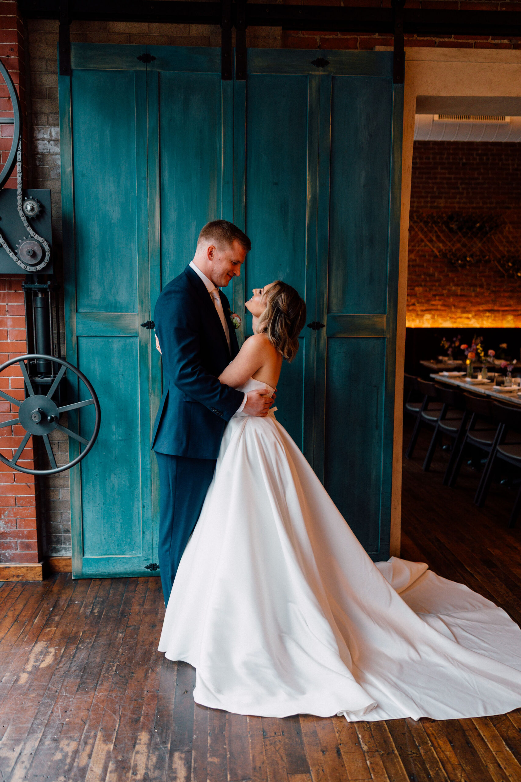 A Chic Boston Restaurant Wedding at SRV